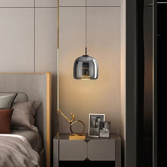 Nordic Black Glass Pendant Light | Moderne Eleganz für stilvolle Innenräume - Stelin NUMENCE Ceiling Light