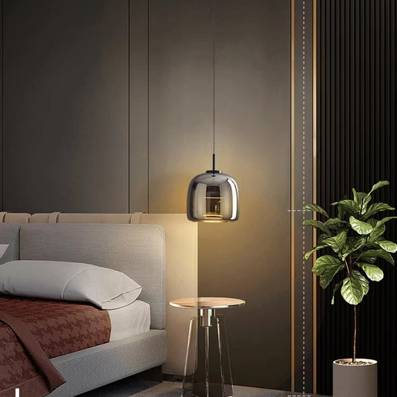 Nordic Black Glass Pendant Light | Moderne Eleganz für stilvolle Innenräume - Stelin NUMENCE Ceiling Light