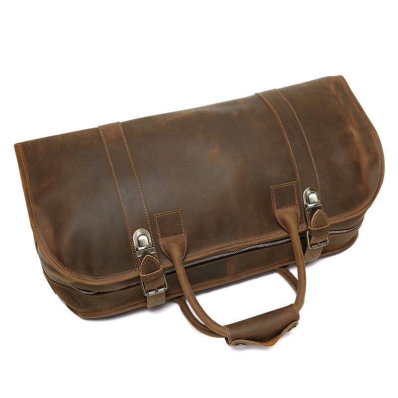 Premium Vintage Leder Reise Tasche - Wasserdicht und Stilvoll | Peleus NUMENCE Leather Bag