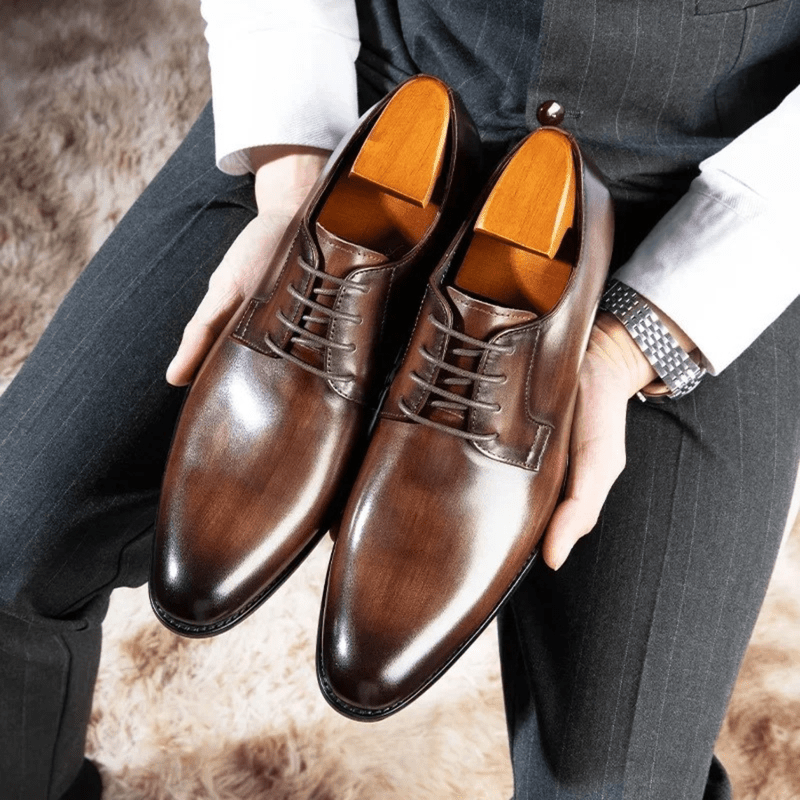 Schnürschuhe Italiano derbi Leder anzugschuhe herren | Ortwin NUMENCE Shoes