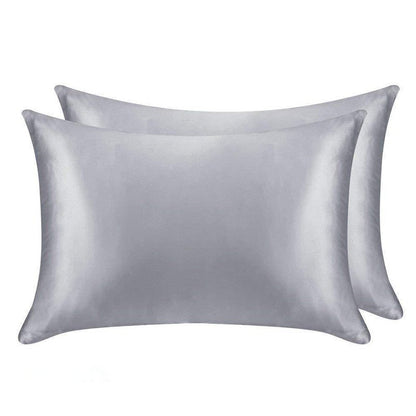 Seiden-Satin Reißverschluss-Kissenbezug – Weicher Satin-Kissenbezug für Haar und Haut | Liro NUMENCE Pillowcase