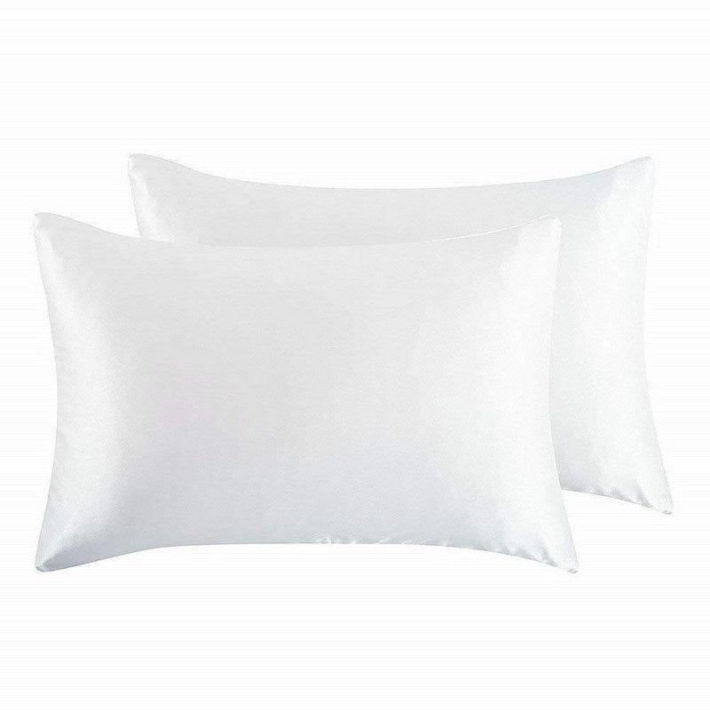 Seiden-Satin Reißverschluss-Kissenbezug – Weicher Satin-Kissenbezug für Haar und Haut | Liro NUMENCE Pillowcase
