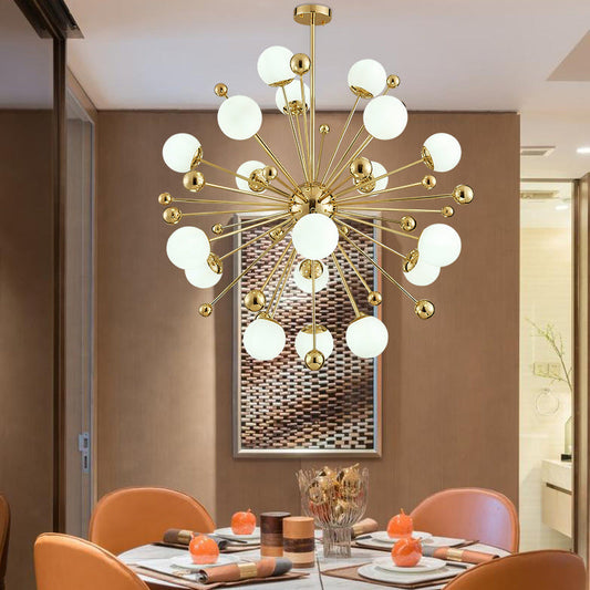 Skandinavischer Stil Eisen Kronleuchter mit LED-Lichtern | Pleion NUMENCE Ceiling lamps