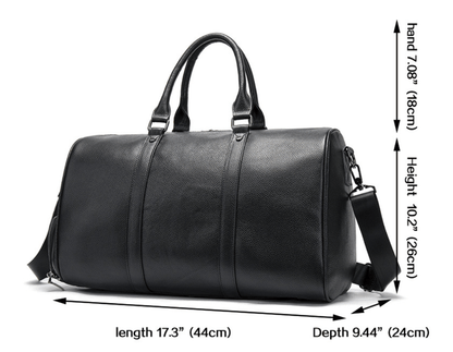Stravos Premium Leder Reisetasche – Stylische große Kapazität Tragetasche NUMENCE Travel Bag