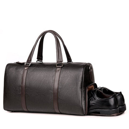 Stravos Premium Leder Reisetasche – Stylische große Kapazität Tragetasche NUMENCE Travel Bag