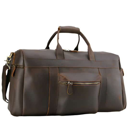 Vintage Crazy Horse Leder Reisetasche | Lioris NUMENCE Travel Bag