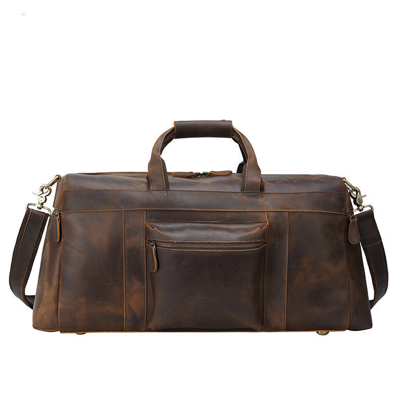 Vintage Crazy Horse Leder Reisetasche | Lioris NUMENCE Travel Bag