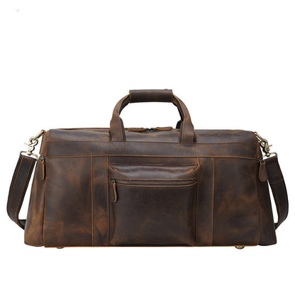 Vintage Crazy Horse Leder Reisetasche | Lioris NUMENCE Travel Bag
