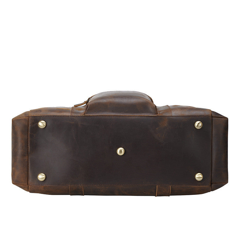 Vintage Crazy Horse Leder Reisetasche | Lioris NUMENCE Travel Bag
