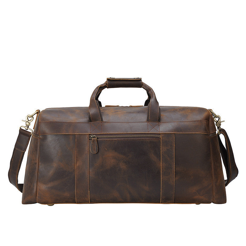 Vintage Crazy Horse Leder Reisetasche | Lioris NUMENCE Travel Bag