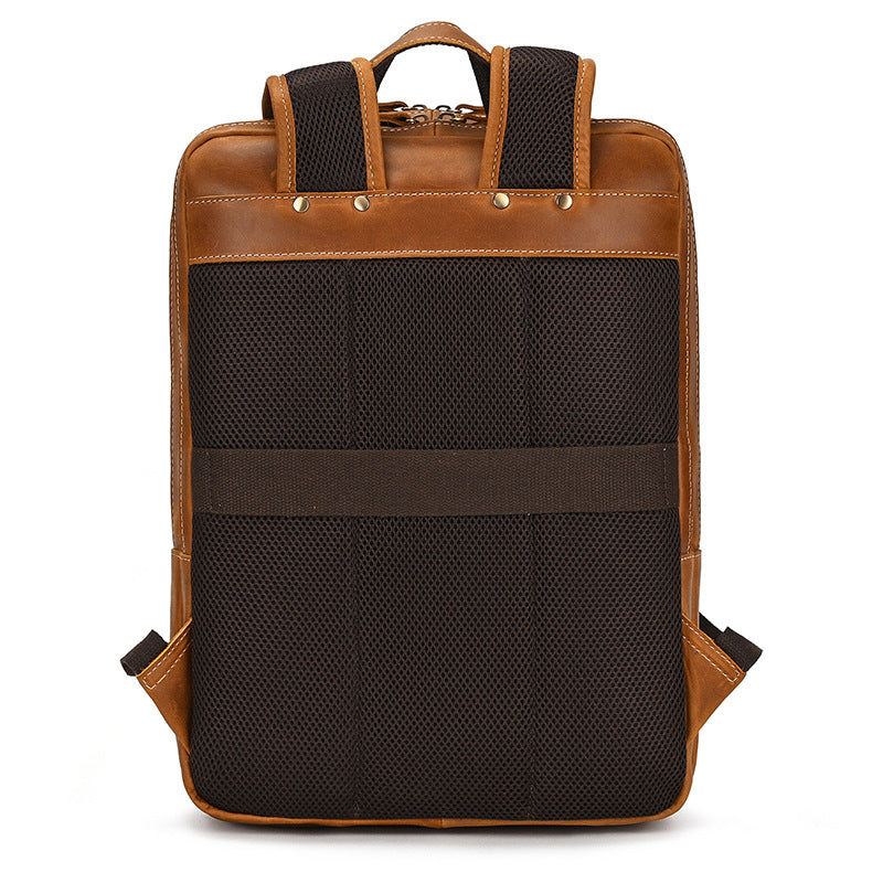 Vintage Echtes Leder Rucksack - Reise Tasche für Herren & Damen | Olaon NUMENCE Backpack