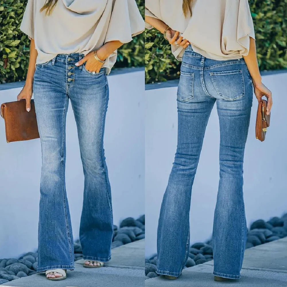 Vintage Jeans im lässigen Stil für Frauen – Komfort und Eleganz vereint | Tyrona NUMENCE Jeans