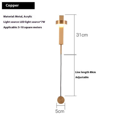 Wandleuchte – Moderne Eisen-LED-Wandlampe für das Wohnzimmer | Aureis NUMENCE Wall lamps