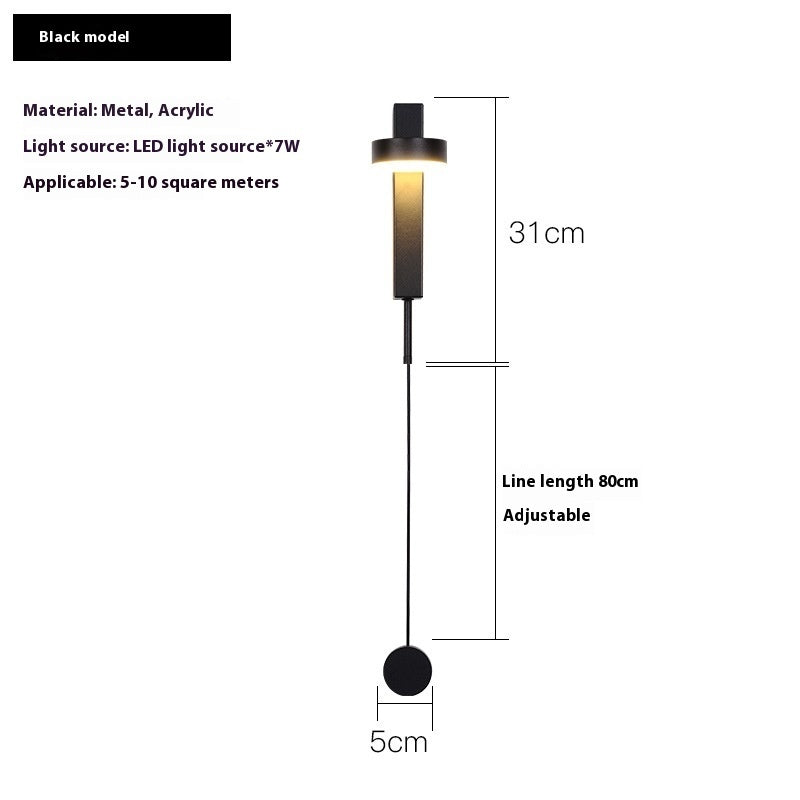 Wandleuchte – Moderne Eisen-LED-Wandlampe für das Wohnzimmer | Aureis NUMENCE Wall lamps