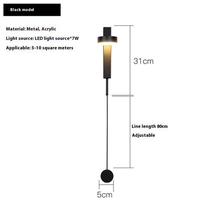 Wandleuchte – Moderne Eisen-LED-Wandlampe für das Wohnzimmer | Aureis NUMENCE Wall lamps