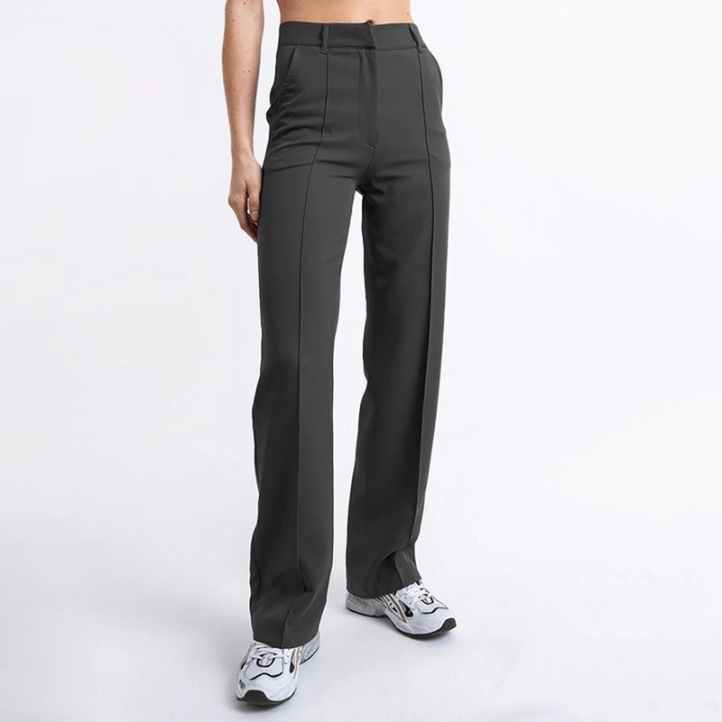 Stilvolle Damen-Hose mit weitem Bein | Lima